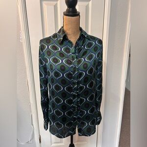 Woman Boss Button Up Blouse